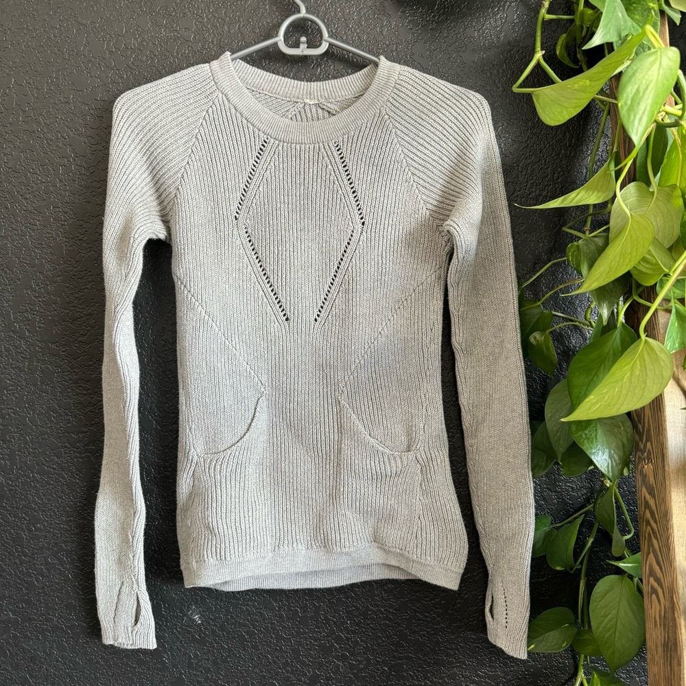 Lululemon Knit Pocket Sweater